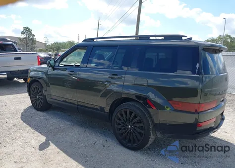 2025 Hyundai Santa Fe Calligraphy from USA, damaged, VIN 5NMP54GL5SH093107